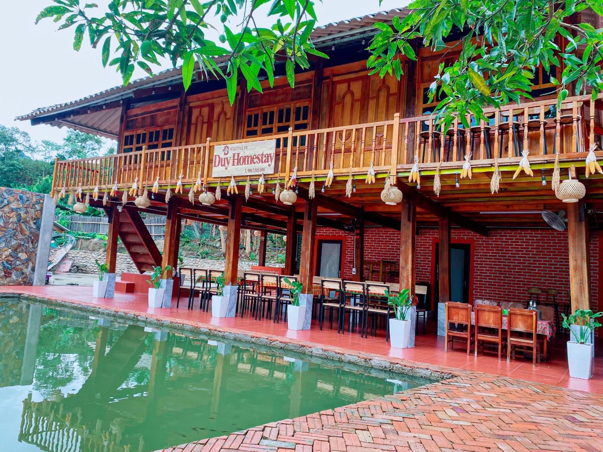 Duy Homestay Du Gia Làng Cac 外观 照片